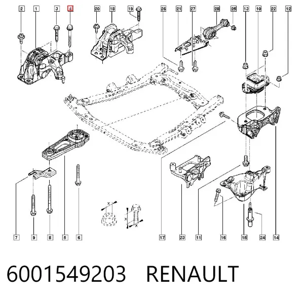  6001549203 Renault (RVI)