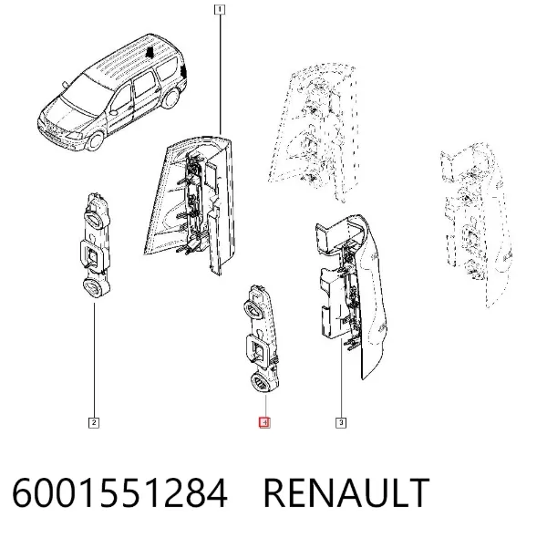  6001551284 Renault (RVI)