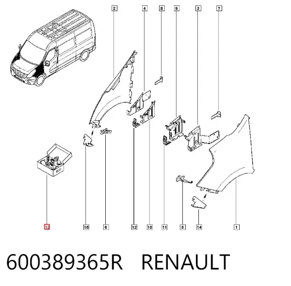  600389365R Renault (RVI)