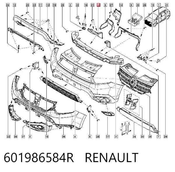  601986584R Renault (RVI)