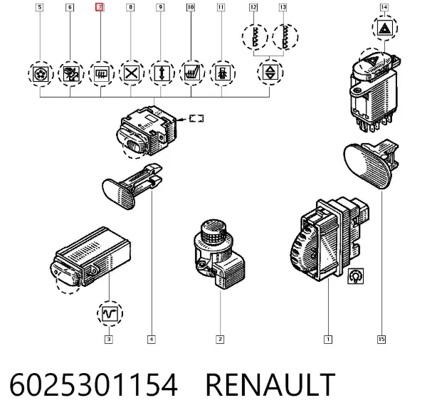  6025301154 Renault (RVI)