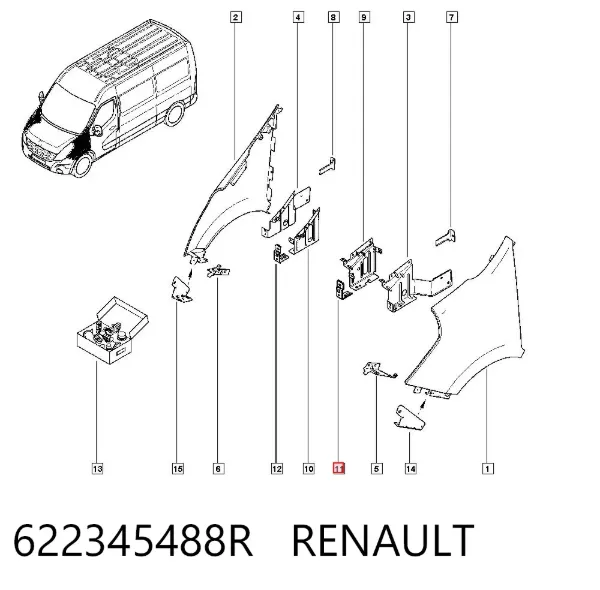  622345488R Renault (RVI)