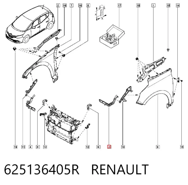  625136405R Renault (RVI)