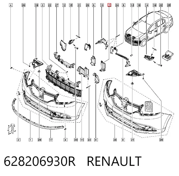  628206930R Renault (RVI)
