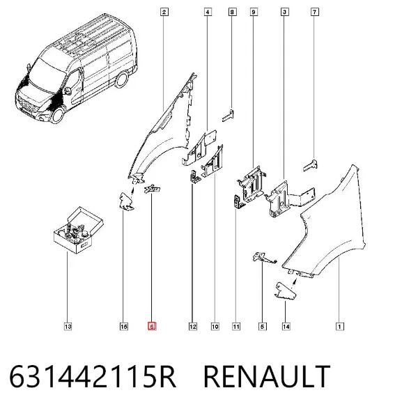  631442115R Renault (RVI)