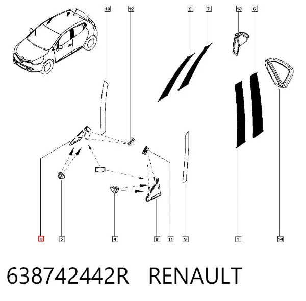  638742442R Renault (RVI)
