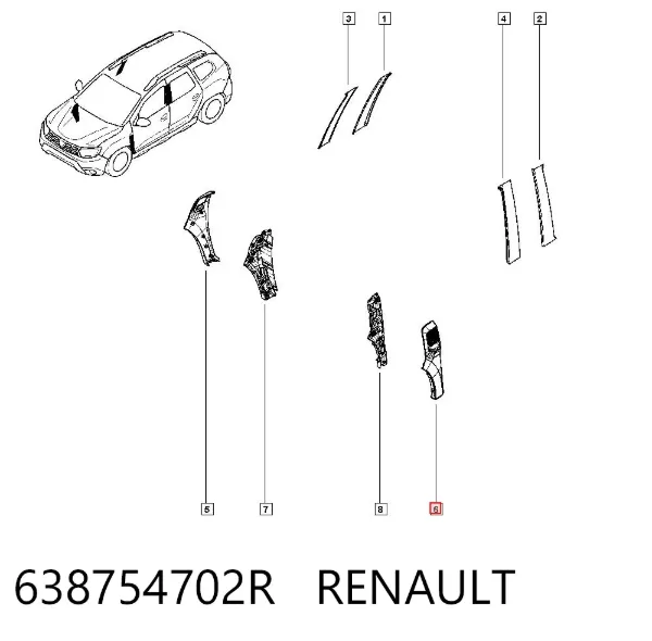  638754702R Renault (RVI)