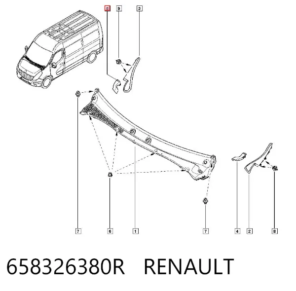  658326380R Renault (RVI)