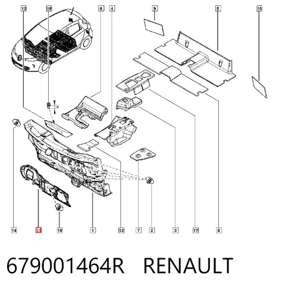  679001464R Renault (RVI)