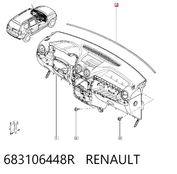  683106448R Renault (RVI)