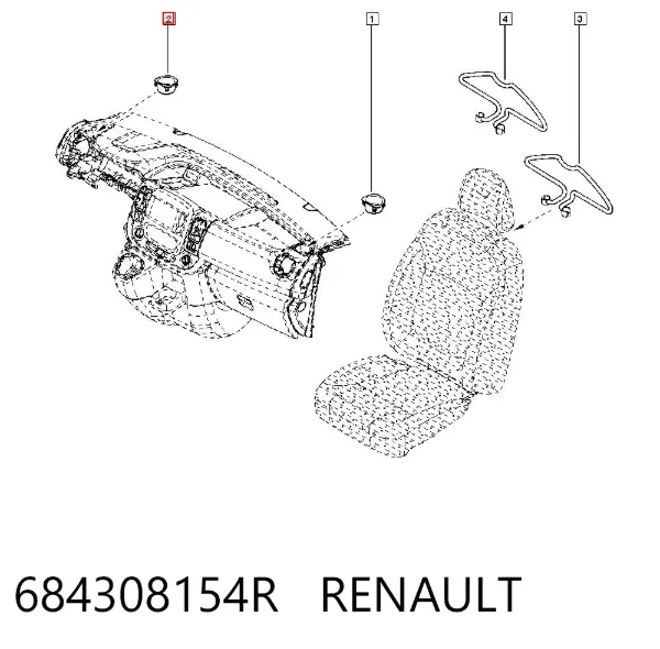 684308154R Renault (RVI)