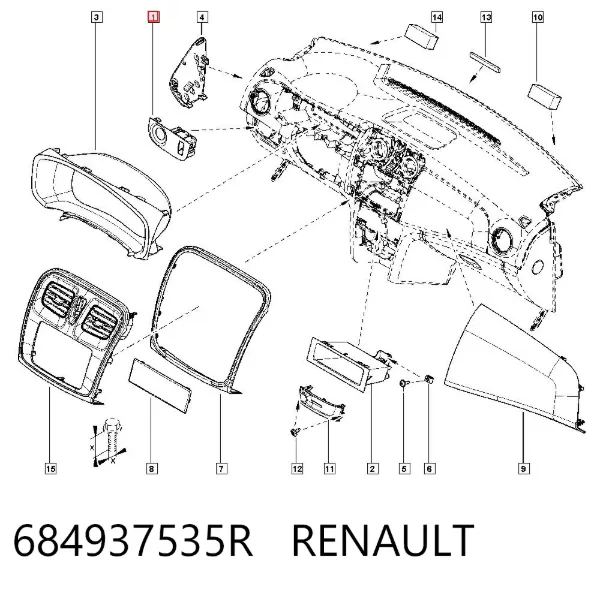  684937535R Renault (RVI)