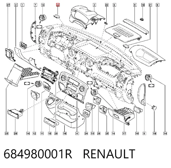  684980001R Renault (RVI)