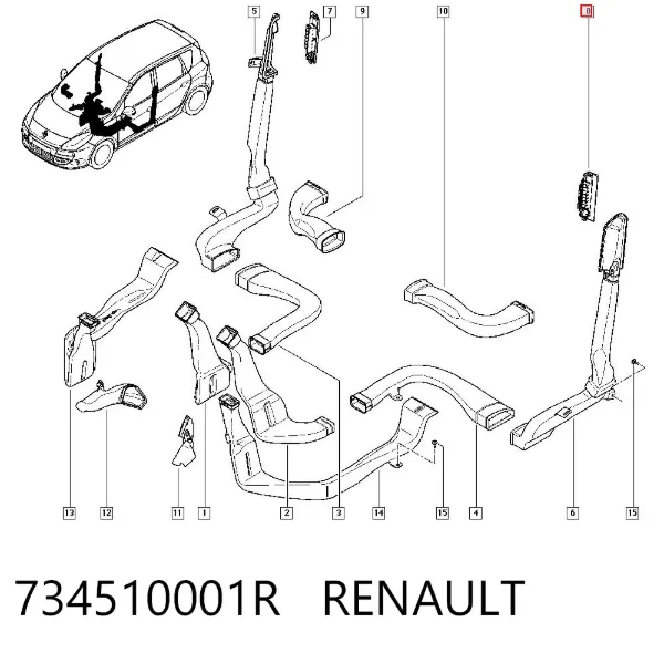  734510001R Renault (RVI)