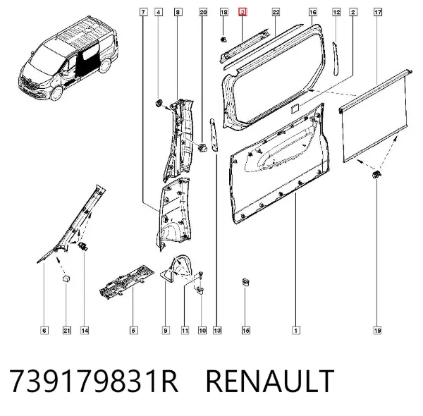  739179831R Renault (RVI)