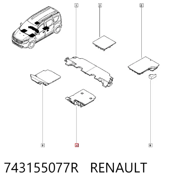  743155077R Renault (RVI)