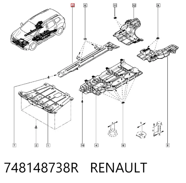  748148738R Renault (RVI)