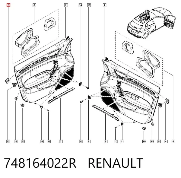  748164022R Renault (RVI)