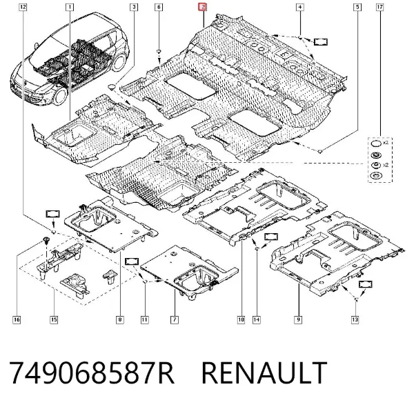  749068587R Renault (RVI)