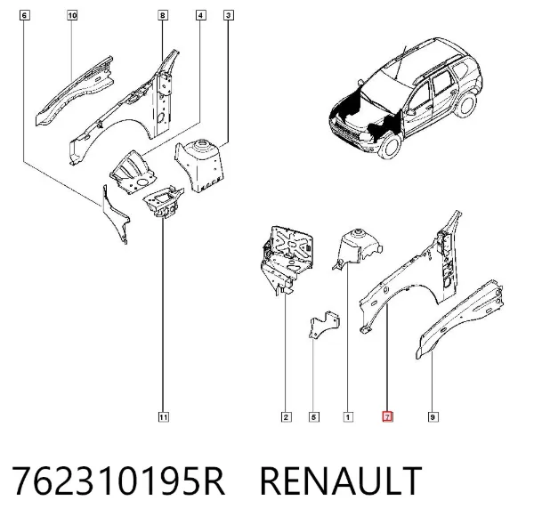  762310195R Renault (RVI)