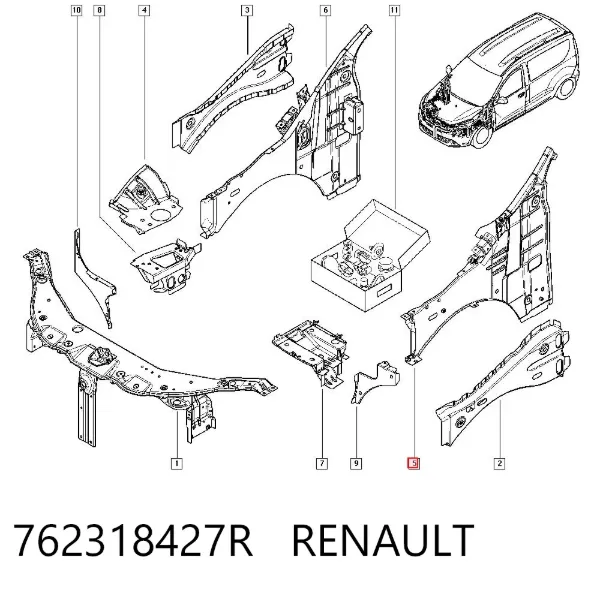  762318427R Renault (RVI)