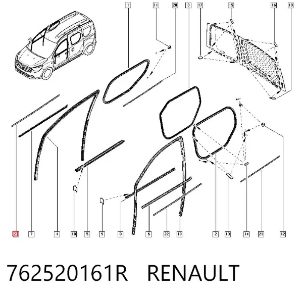  762520161R Renault (RVI)