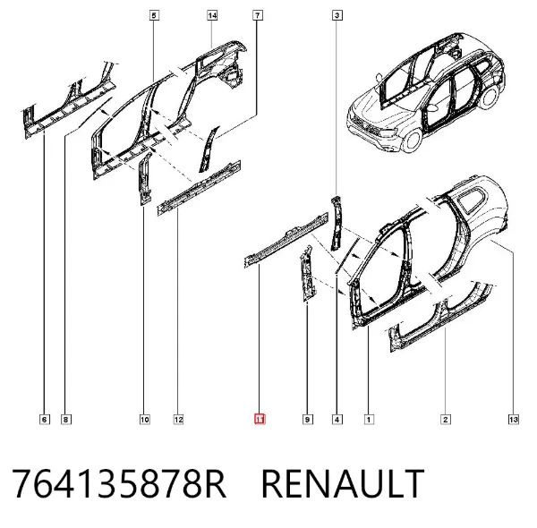  764135878R Renault (RVI)