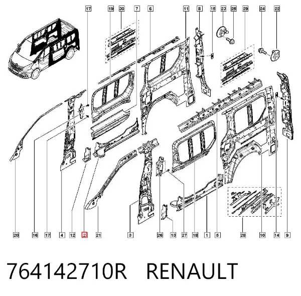  764142710R Renault (RVI)