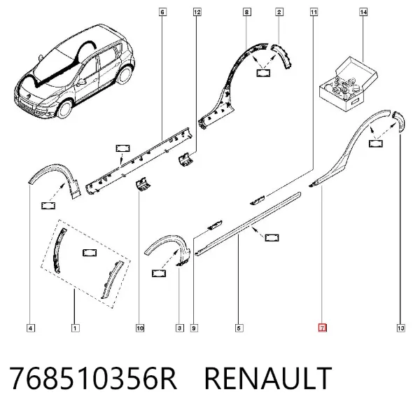  768510356R Renault (RVI)