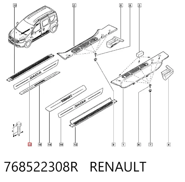  768522308R Renault (RVI)