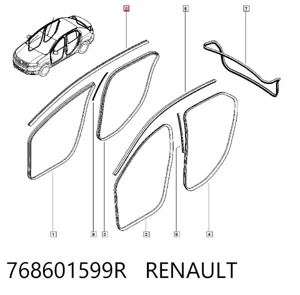  768601599R Renault (RVI)