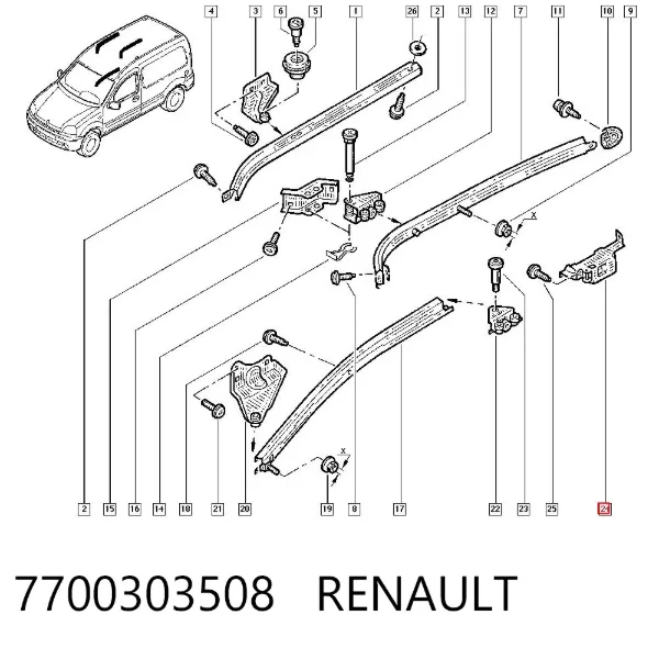  7700303508 Renault (RVI)