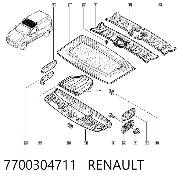 7700304711 Renault (RVI)