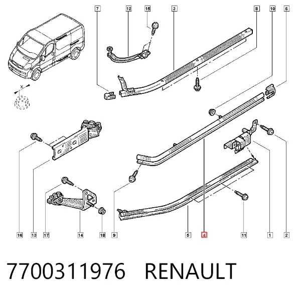  7700311976 Renault (RVI)