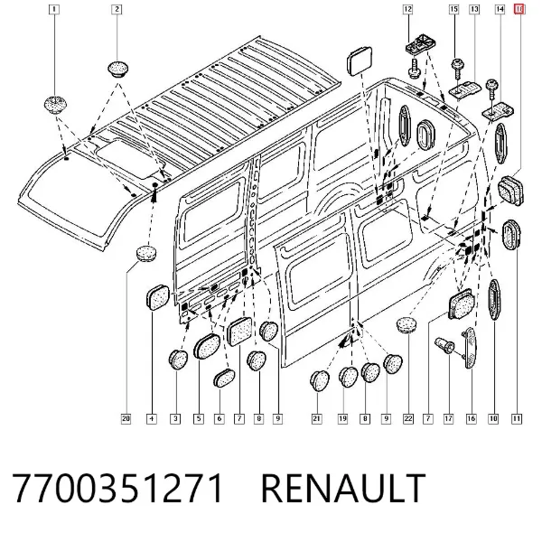  7700351271 Renault (RVI)