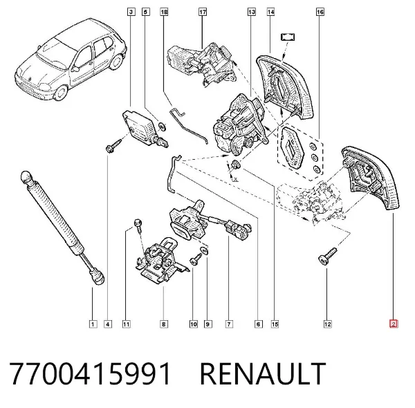  7700415991 Renault (RVI)