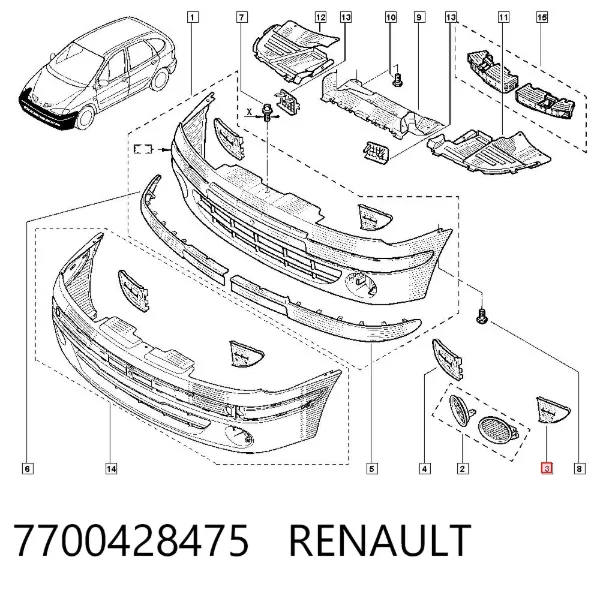  7700428475 Renault (RVI)