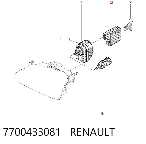  7700433081 Renault (RVI)