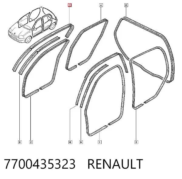  7700435323 Renault (RVI)