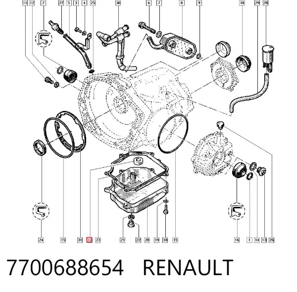  7700688654 Renault (RVI)