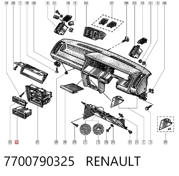  7700790325 Renault (RVI)