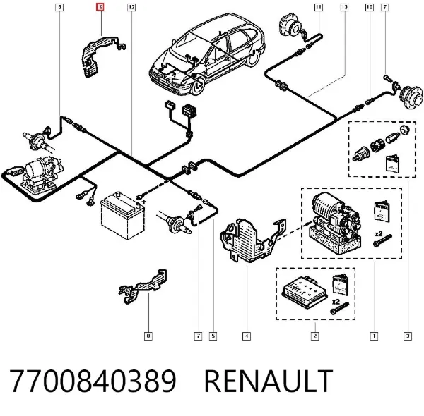  7700840389 Renault (RVI)