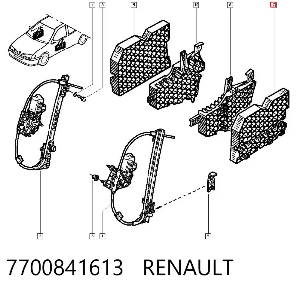  7700841613 Renault (RVI)