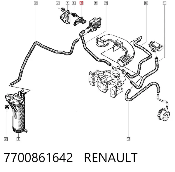  7700861642 Renault (RVI)