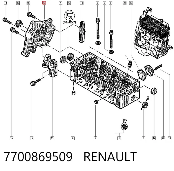  7700869509 Renault (RVI)