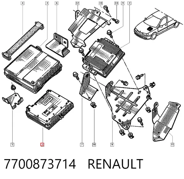  7700873714 Renault (RVI)