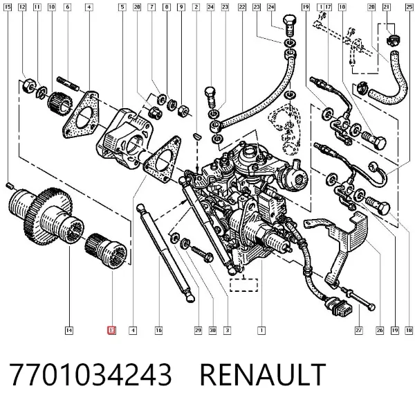  7701034243 Renault (RVI)