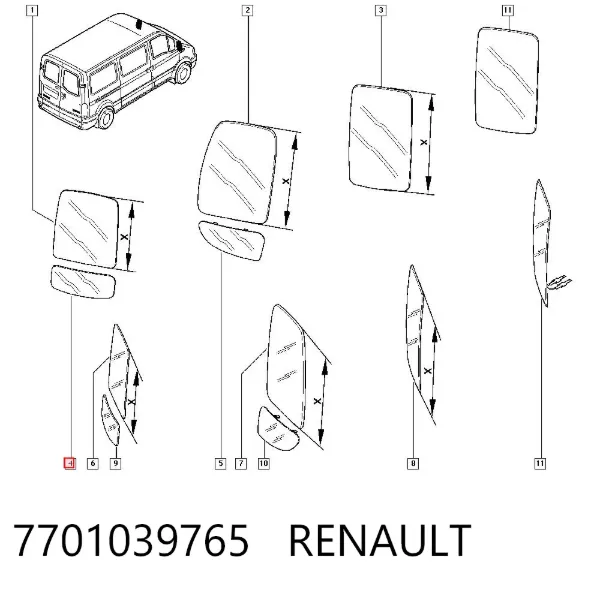  7701039765 Renault (RVI)