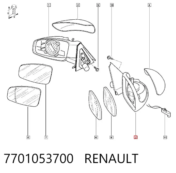  7701053700 Renault (RVI)