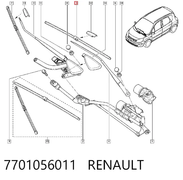  7701056011 Renault (RVI)